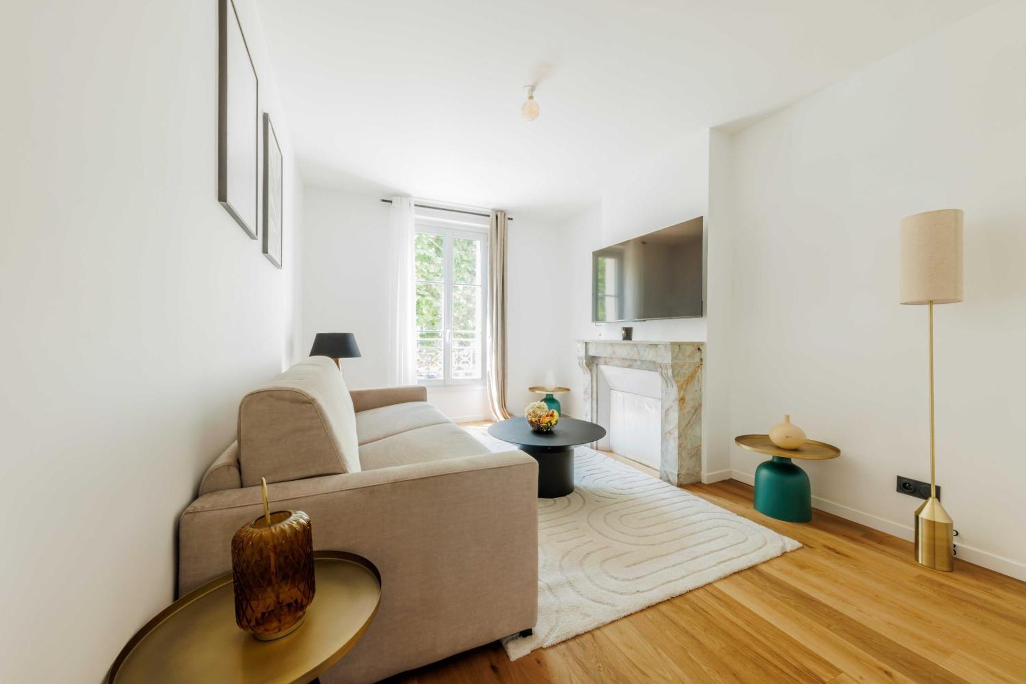 Chic Appartement - 1Br-4P - Chateau De Vincennes Luaran gambar