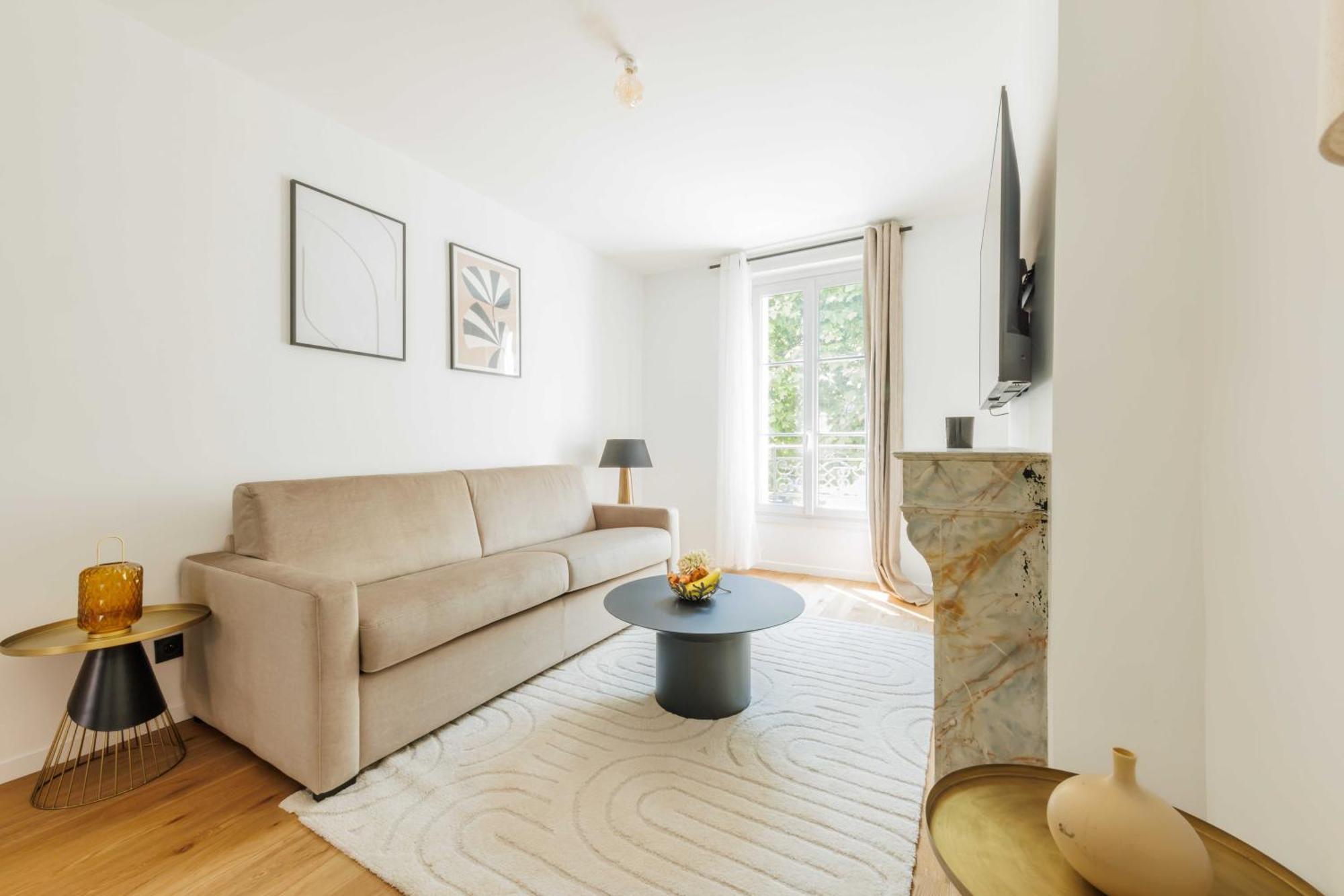 Chic Appartement - 1Br-4P - Chateau De Vincennes Luaran gambar